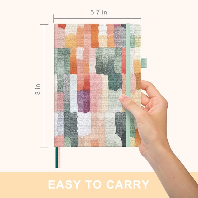 &And Per Se Dotted Journal Notebook, A5 Hardcover Aesthetic Dotted Notebook – - Image 2