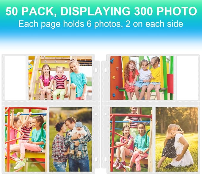 Aegero 100 Pack 4 x 6 Photo Sleeves - Image 3
