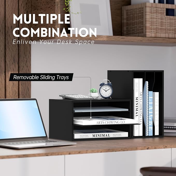 SUPEASY Wooden Desk Organizer - Image 4
