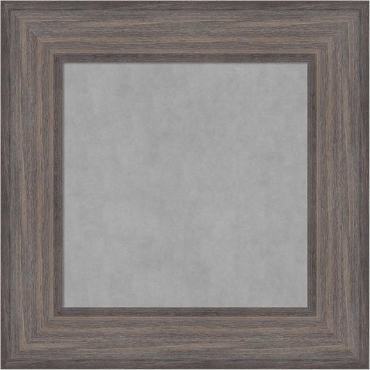 Amanti Art Grey Framed Magnetic Board 17x17 X-Small Vision Board by AmantiArt