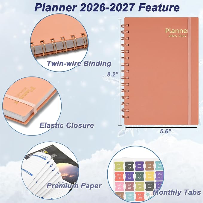 Daily Planner 2026-2027, 2026 Planner Weekly and Monthly, Jul 2026-Dec 2027 - Image 5