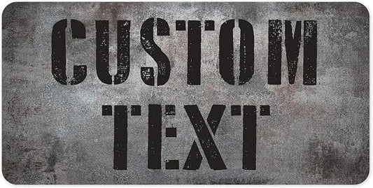 Custom Sign, Custom Street Sign, 11 Font Colors, 13 Font Styles, 4 Hole Options by MySignCenter