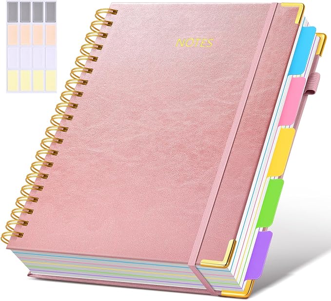Hardcover Spiral Notebook 8.5"x11" Journal by dilitego