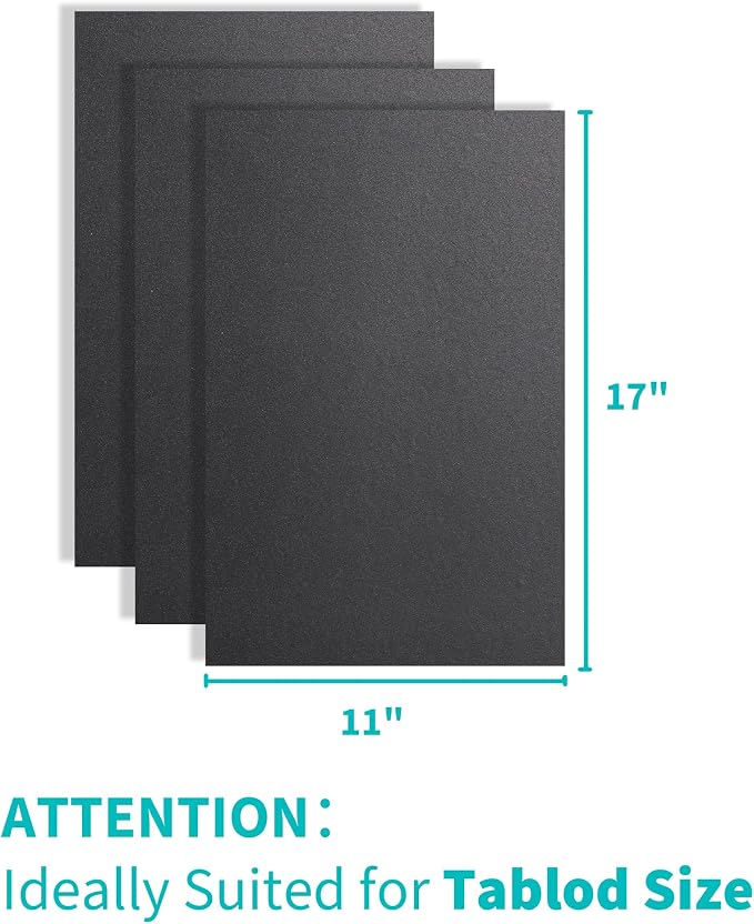 Binditek 100 Pack 16 Mil Sand-Textured Polycover, 11 x 17 Inches Binding Front - Image 3