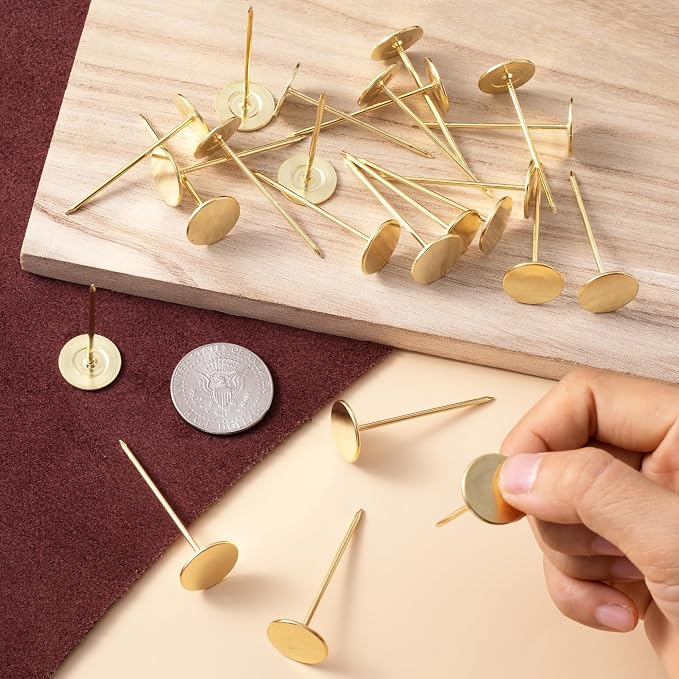 20pcs Flat Head Thumb Tacks for Wall, 18 x 48 mm Decorative Wall Pins Nails for - Image 4