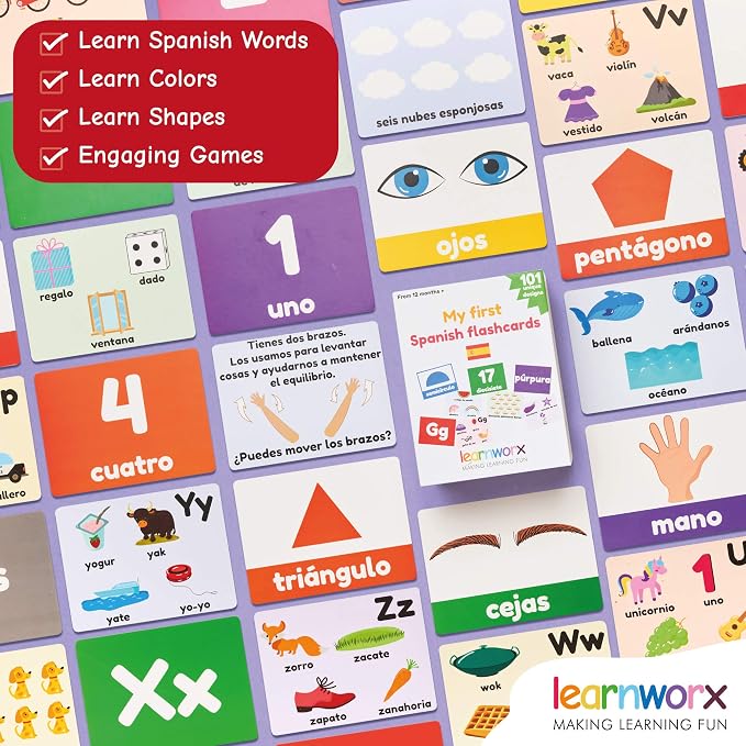 Spanish Flash Cards for Kids and Toddlers - Image 7