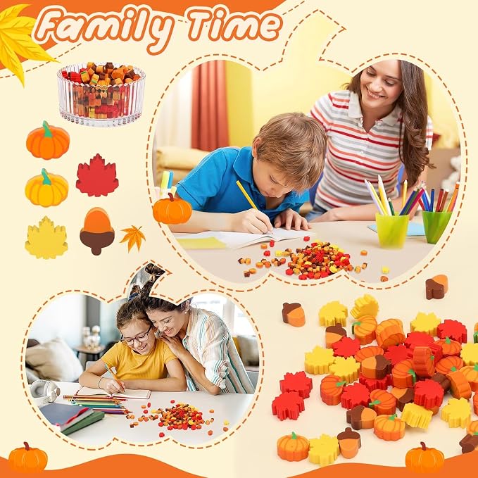 JUNEBRUSHS Fall Mini Erasers - Image 4