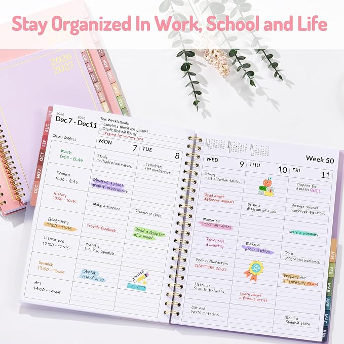 Teacher Planner 2026-2027, Forvencer Academic Planner 2026-2027, Jul 2026 - Image 7