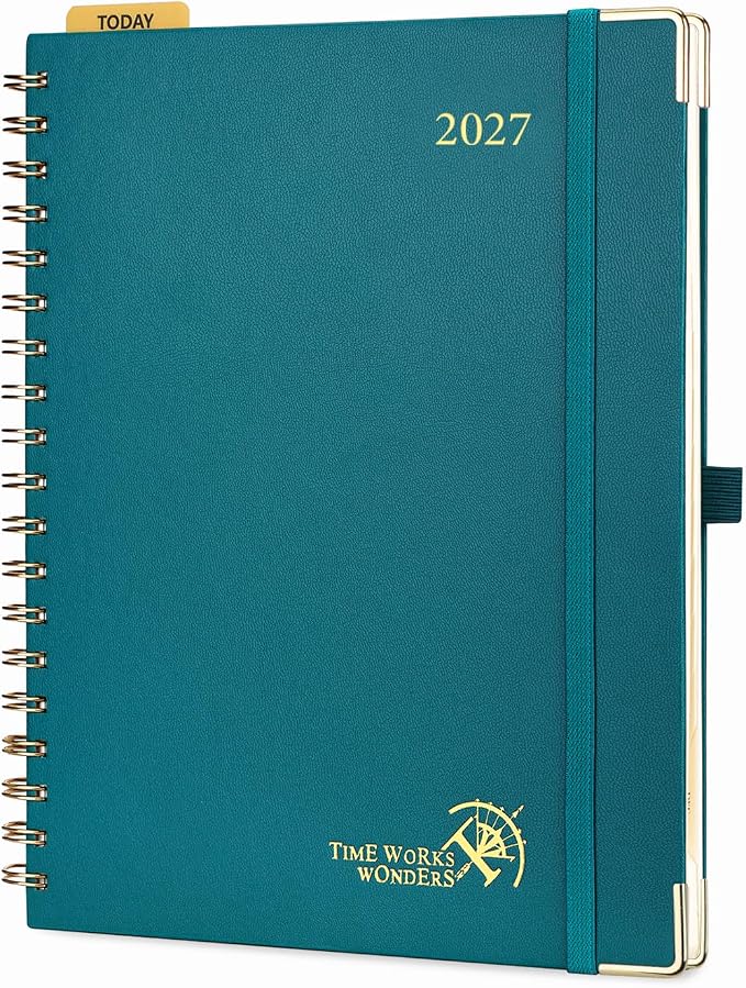 POPRUN 2027 Planner Daily Weekly and Monthly Calendar by POPRUN
