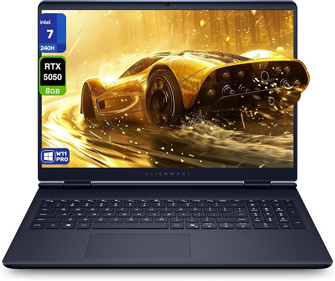 Alienware 16 Aurora Gaming Laptop, Intel 7-240H, 64 GB DDR5 RAM, 2 TB PCIe SSD by Dell
