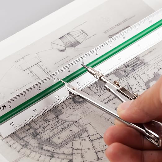 Mr. Pen- Architectural Scale Ruler, 12 Inch, Scale Ruler - Image 7