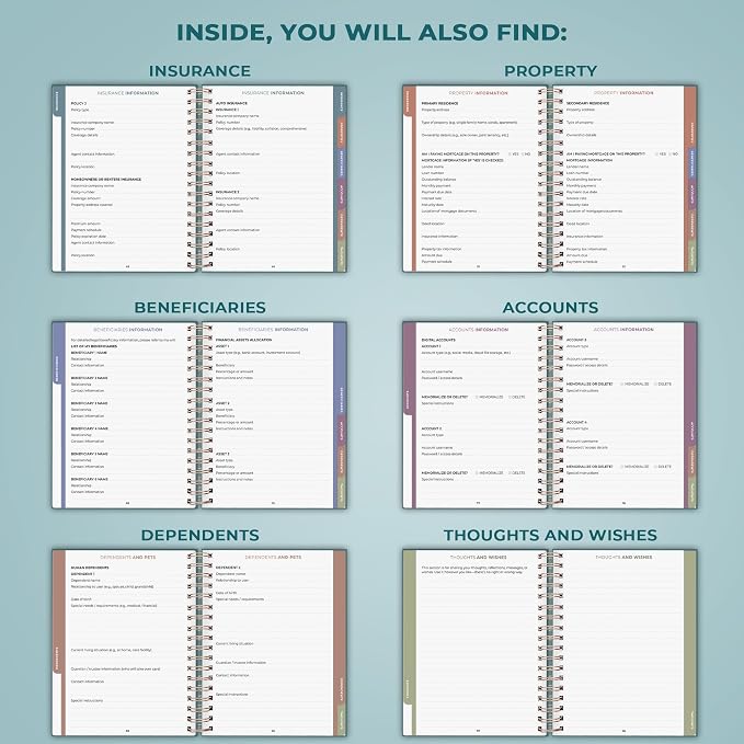 Clever Fox When I Die Planner - Image 5