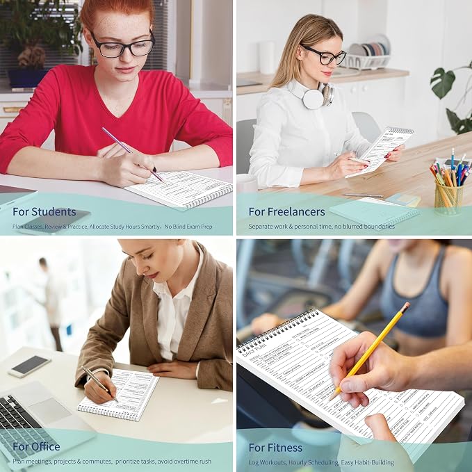 Daily Shedule Planner Half-Hourly Appointment Planner Personal Organizer - Image 8