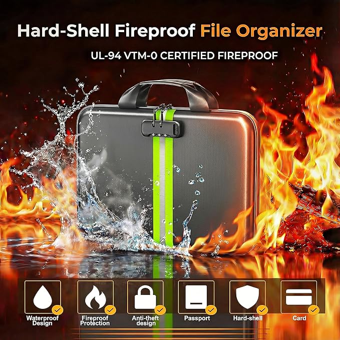 Fireproof Document Organizer - Image 2