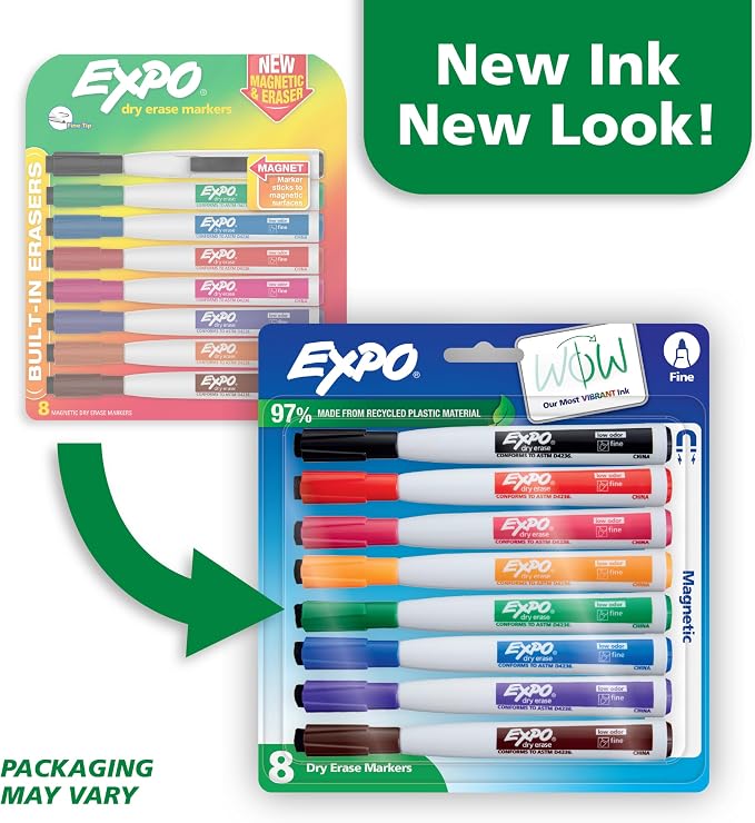 EXPO Magnetic Dry Erase Markers - Image 2