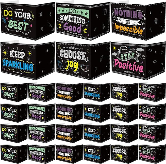 Honoson 24 Pcs Bulk Inspirational Privacy Folders by Honoson
