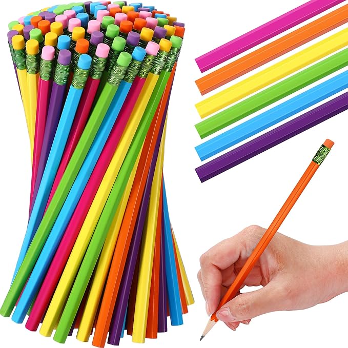TecUnite 600 Pcs HB #2 Unsharpened Pencils bulk - Image 2