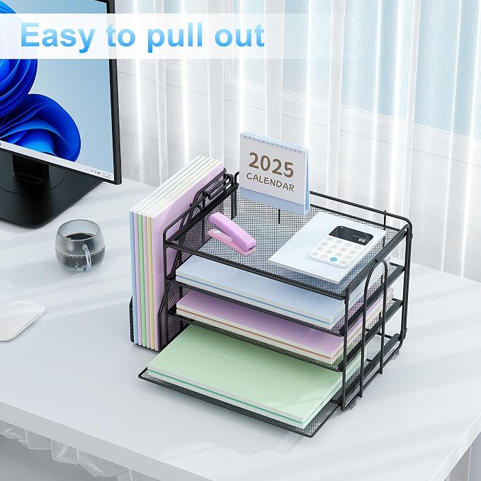 Spacrea Desk Organizers and Accessories, Paper Organizer - Image 6