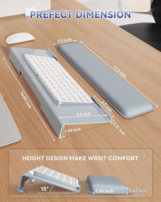 Laborio Computer Keyboard Wrist Rest Stand - Image 6