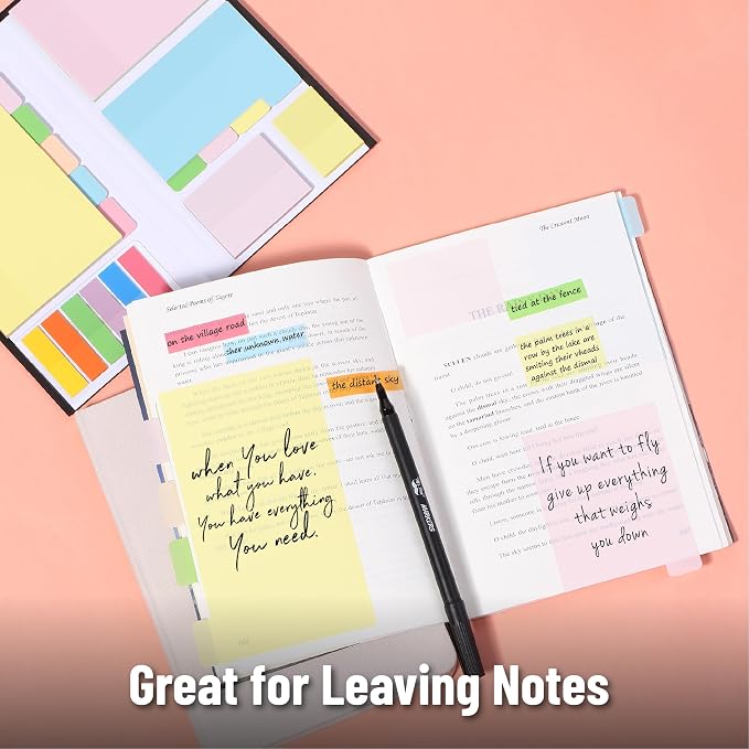 Mr. Pen- Transparent Sticky Notes Set, 380 Pack | Transparent Sticky Notes Tabs - Image 5