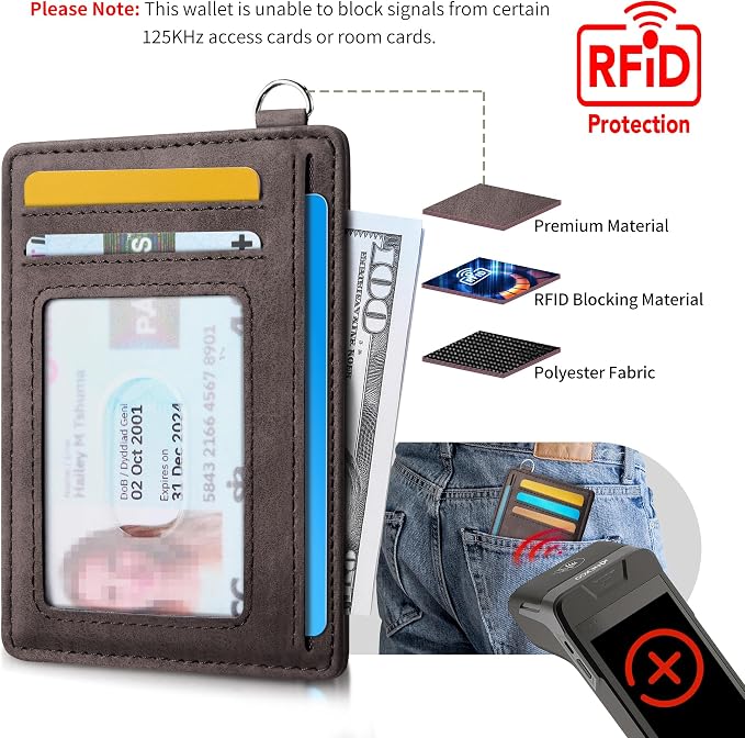 Mayski Slim Wallet, Credit Card Holder - Image 5