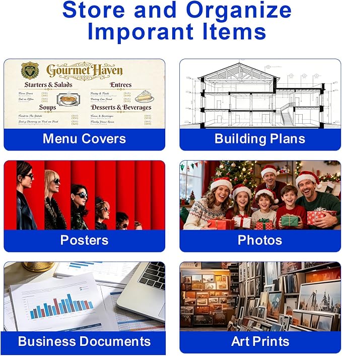 25-Pack 8.5 x 11 Inch Document Toploaders - Image 6
