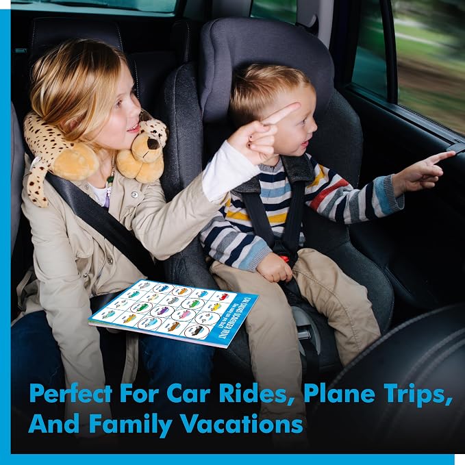 Road Trip Game Pad, 5 Games in 1, Pen Pencil Paper Game, Plane Trip/ Car - Image 4