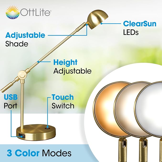 OttLite Direct LED Desk Lamp - Image 2