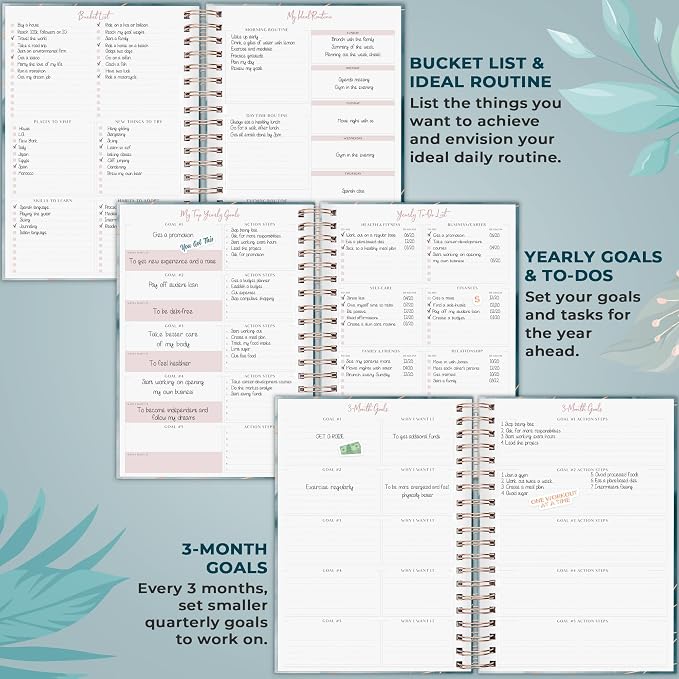 PLANBERRY Large Hourly Schedule Planner Premium – Undated Organizer - Image 5