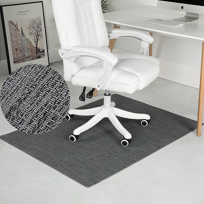 Chair Mat for Hardwood & Tile Floor, Anti Slip, Floor Protector for Home Office by RccugmatS