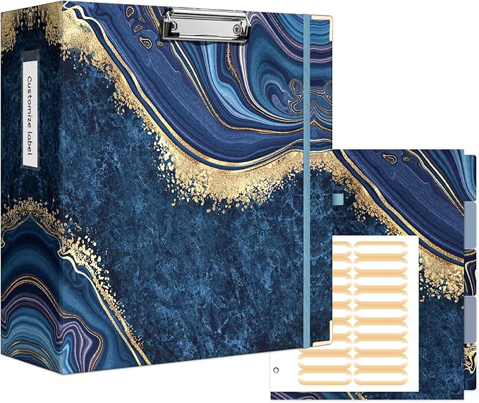 Ospelelf 3 Ring Binder for Letter Size Paper by OspelelfOfficeSupplies