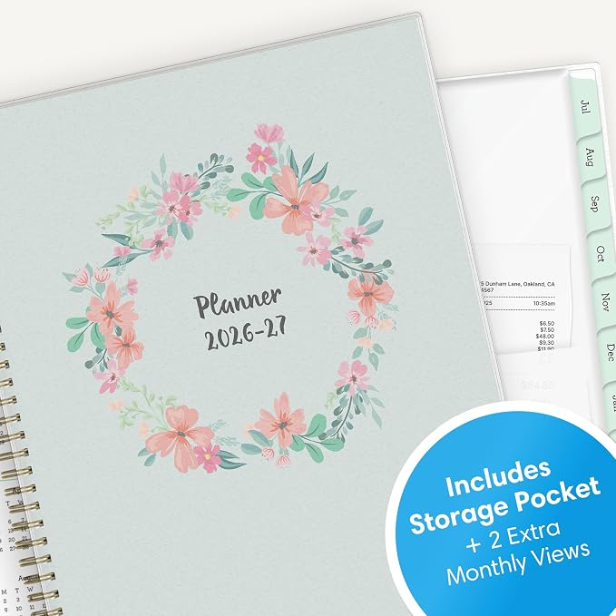 Blue Sky 2026-2027 Weekly and Monthly Academic Year Planner Calendar, July 2026 - Image 6