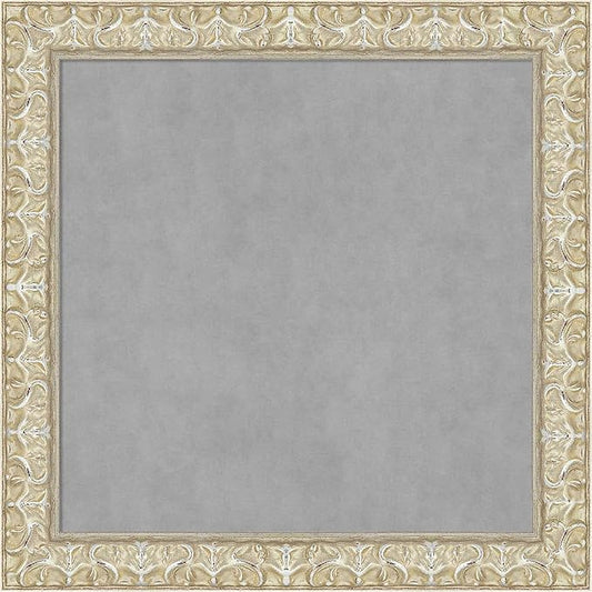 Amanti Art Silver Framed Magnetic Board 14x14 X-Small Vision Board by AmantiArt