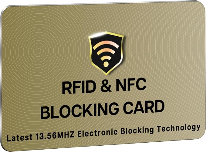 SaiTech IT RFID Blocking Cards, 50 Pack One Card Protects Entire Wallet Purse - Image 8