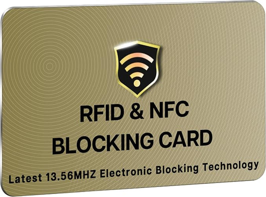 SaiTech IT RFID Blocking Card One Card Protects Entire Wallet Purse by SaiTechIT