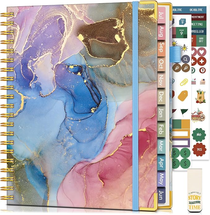 Academic Planner 2026-2027, Hardcover Weekly and Monthly Calendar Planner from by Unknown