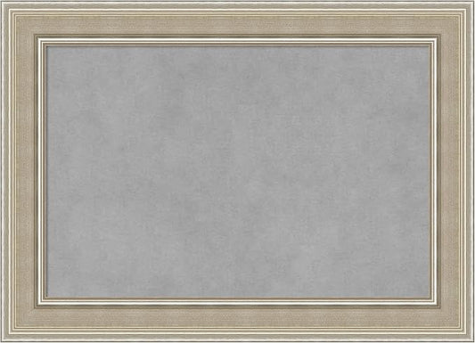 Amanti Art Silver Framed Magnetic Board 16x22 Small Vision Board by AmantiArt