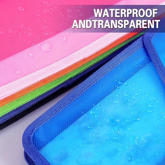Plastic Expanding File Folder, Transparent envelopes - Image 5