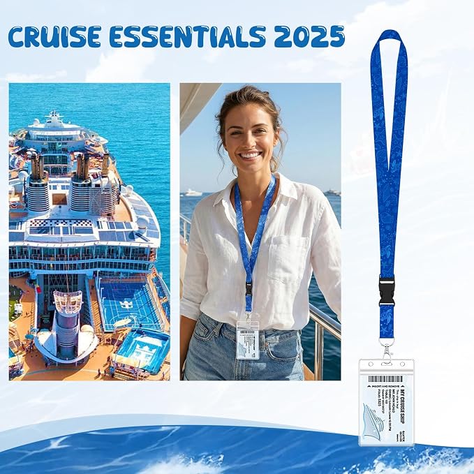 6 Pack Lanyards for Cruise Ship Cards - Image 4