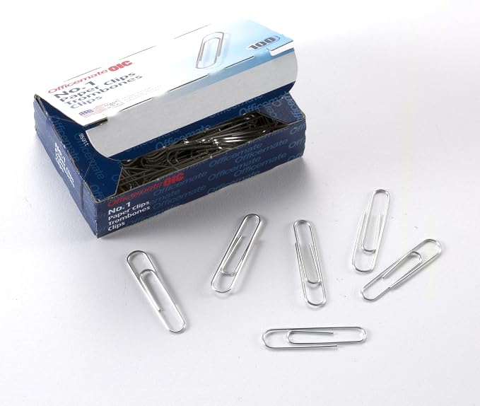 Officemate No. 1 Paper Clips, 30 Pack - Image 3