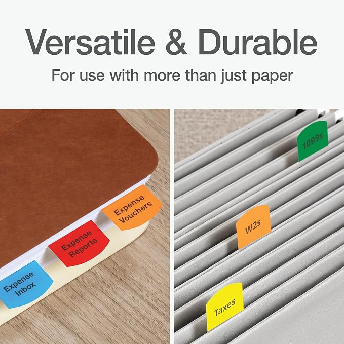 Redi-Tag Laser Printable Tabs, Permanent Index Tabs, Customizable Adhesive - Image 5