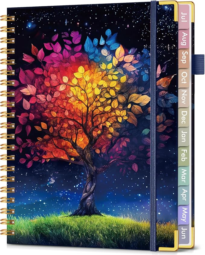 Academic Planner 2026-2027, Hardcover Weekly and Monthly Calendar Planner from by Unknown
