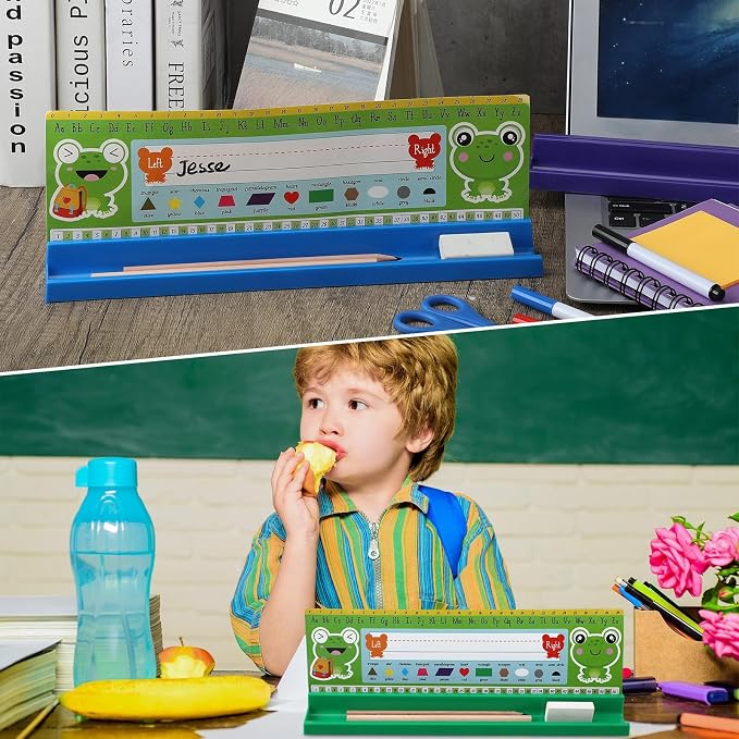 Lincia 6 Pcs Name Plate Holder for Desk Self Adhesive and Removable Nameplate - Image 4