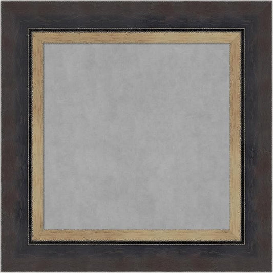 Amanti Art Black Framed Magnetic Board 17x17 X-Small Vision Board by AmantiArt