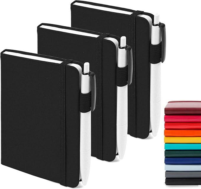 feela 3 Pack Pocket Notebook Journals by feela