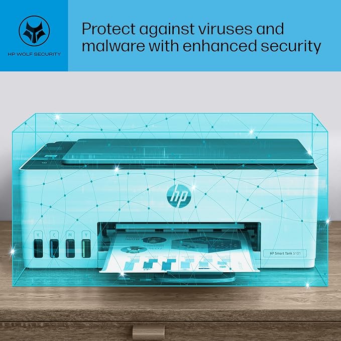 HP Smart Tank 5101 Wireless All-in-One Ink Tank Printer with up to 2 years of ink included (1F3Y0A)-DeskLoop Office
