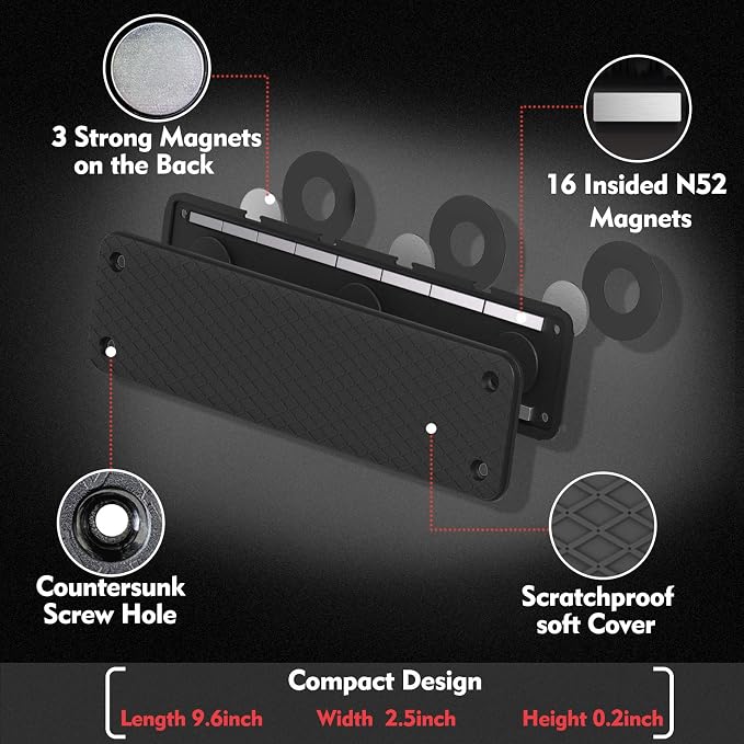 Magnetic Ammunition Holder, Gun Magnet Double Sided, Gun Magazine - Image 2
