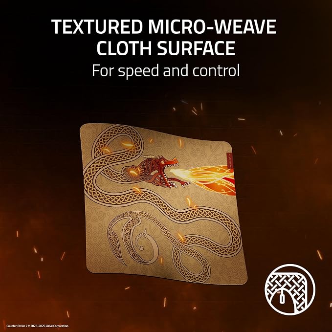 Razer Gigantus V2 Soft Gaming Mouse Pad: Textured Micro-Weave Cloth Surface - Image 2