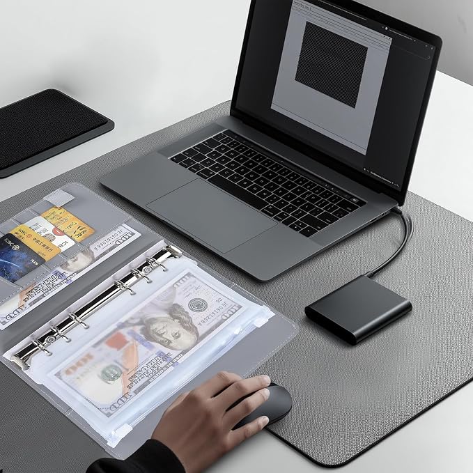 NICOOTH Budget Binder A6 Money Saving Binder - Image 5