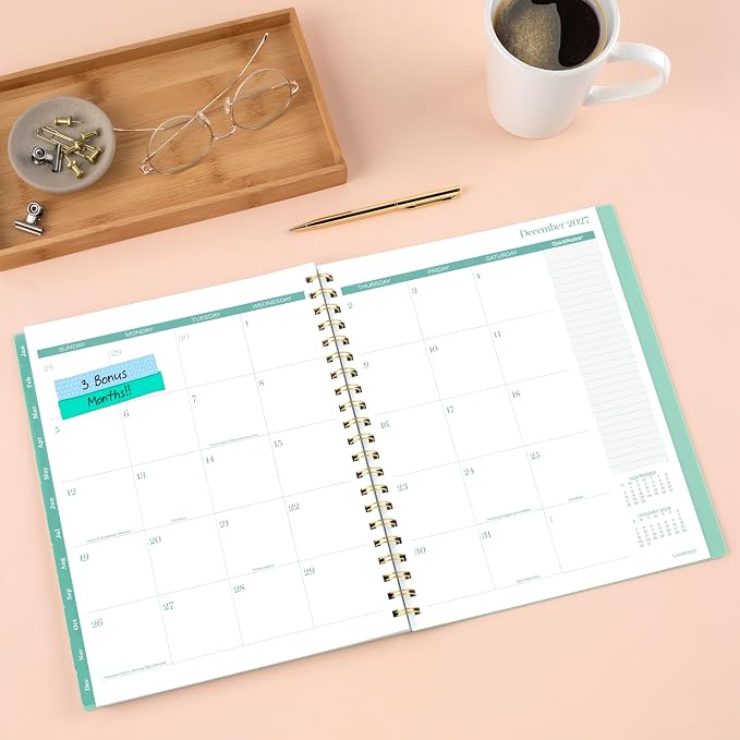 Mead Cambridge 2027 Planner, Weekly & Monthly, 8.5" x 11" - Image 3